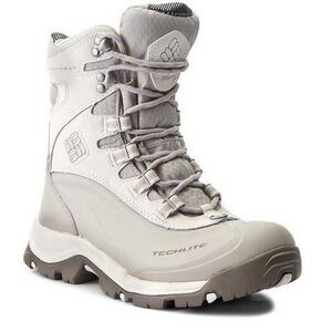 Columbia Bugaboot Plus III Waterproof Omni Heat Winter Boots Gray Women's 6.5